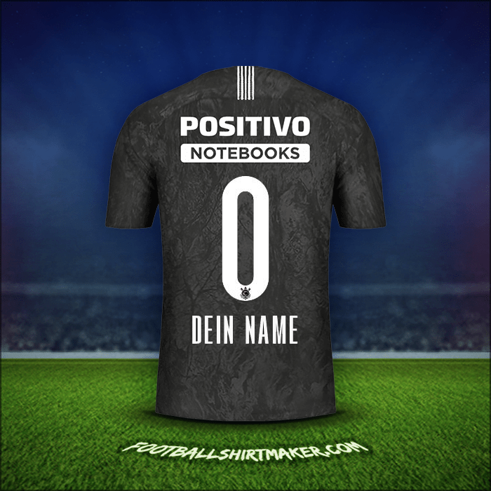 Trikot Corinthians 2018/19 Auswärts -  dein name - 0