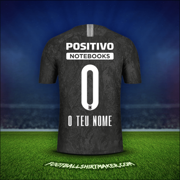 Camisola Corinthians 2018/19 Alternativa -  o teu nome - 0