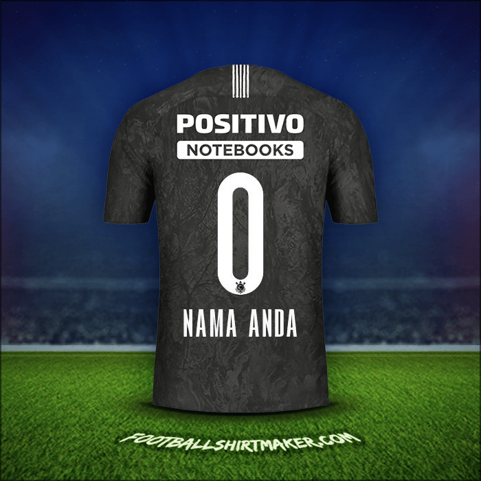 Jersey Corinthians 2018/19 Alternatif -  nama anda - 0