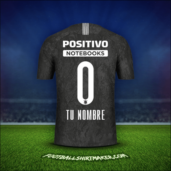 Camiseta Corinthians 2018/19 Visita -  tu nombre - 0