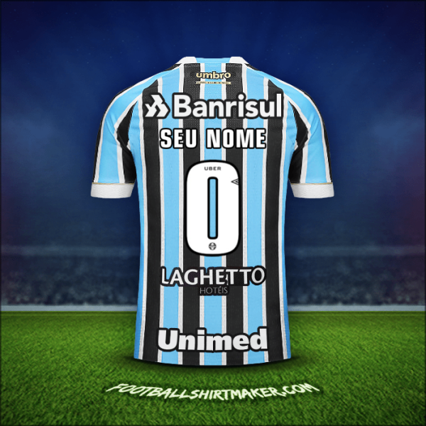 Camisa Gremio 2018 -  seu nome - 0