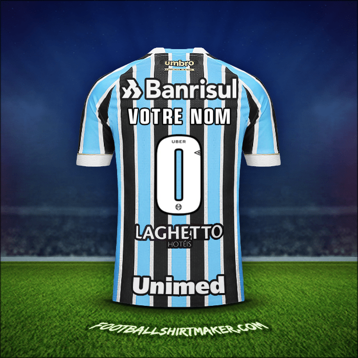 Maillot Gremio 2018 -  votre nom - 0