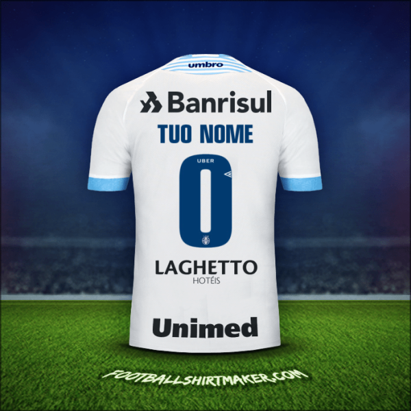 Maglia Gremio 2018 Seconda -  tuo nome - 0