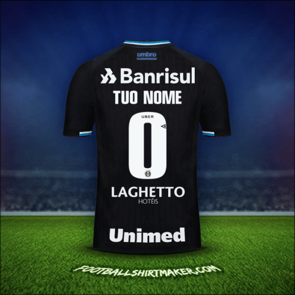 Maglia Gremio 2018 Terza -  tuo nome - 0