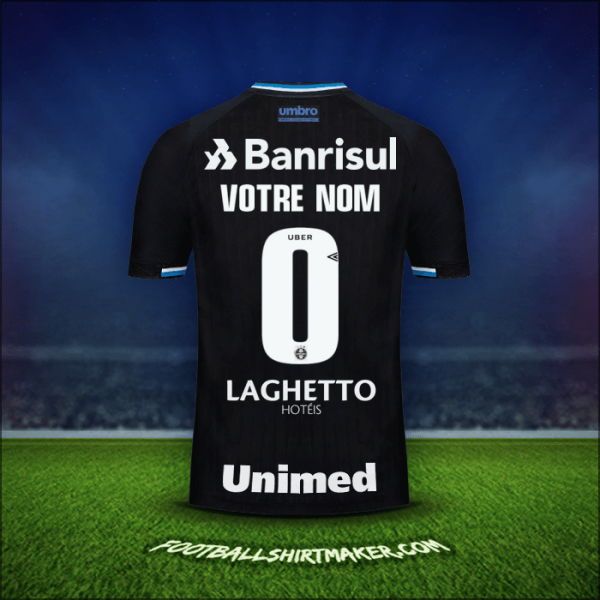 Maillot Gremio 2018 Troisième -  votre nom - 0