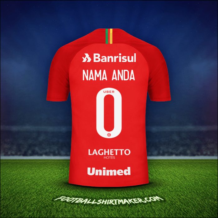 Jersey Internacional 2018/19 -  nama anda - 0