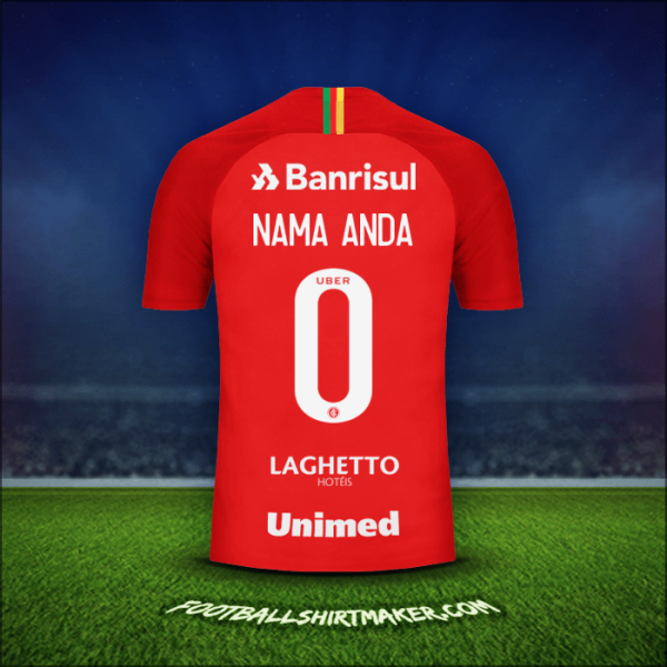 Jersey Internacional 2018/19 -  nama anda - 0