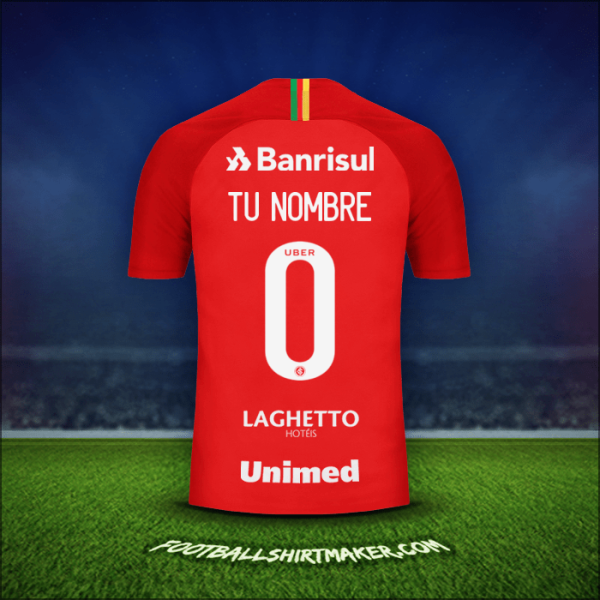 Jersey Internacional 2018/19 -  tu nombre - 0