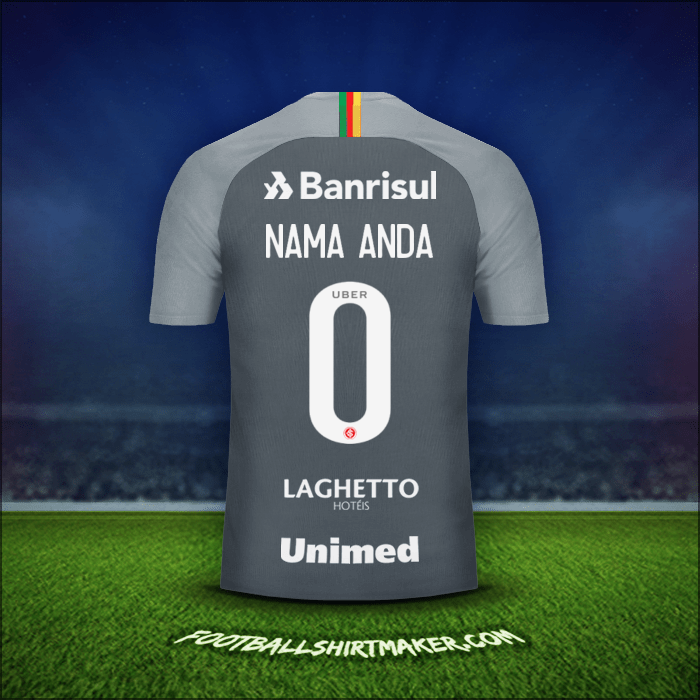 Jersey Internacional 2018/19 Ketiga -  nama anda - 0