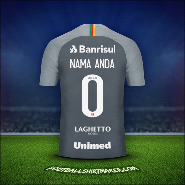 Jersey Internacional 2018/19 Ketiga -  nama anda - 0