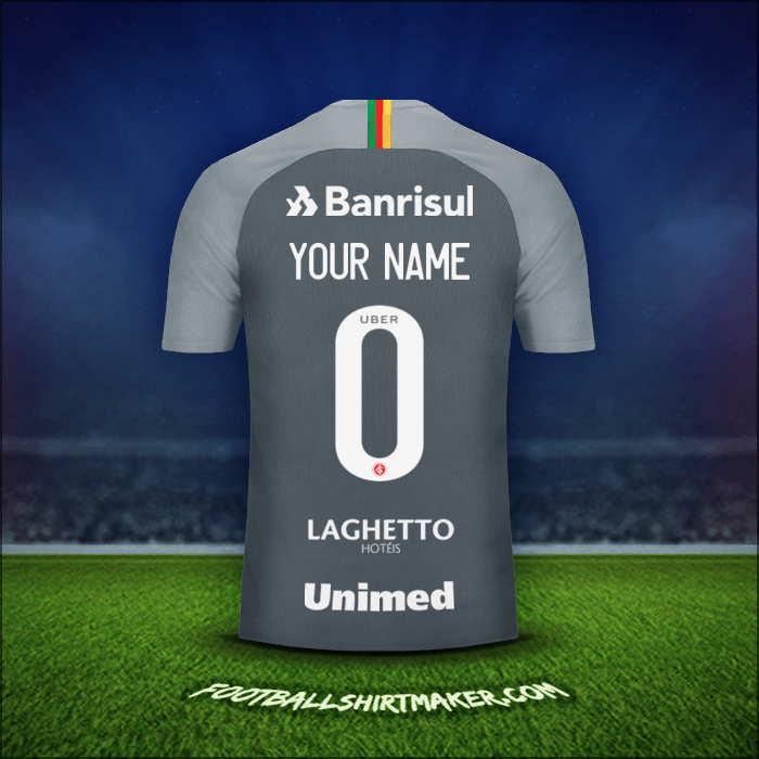 Shirt Internacional 2018/19 Third -  your name - 0