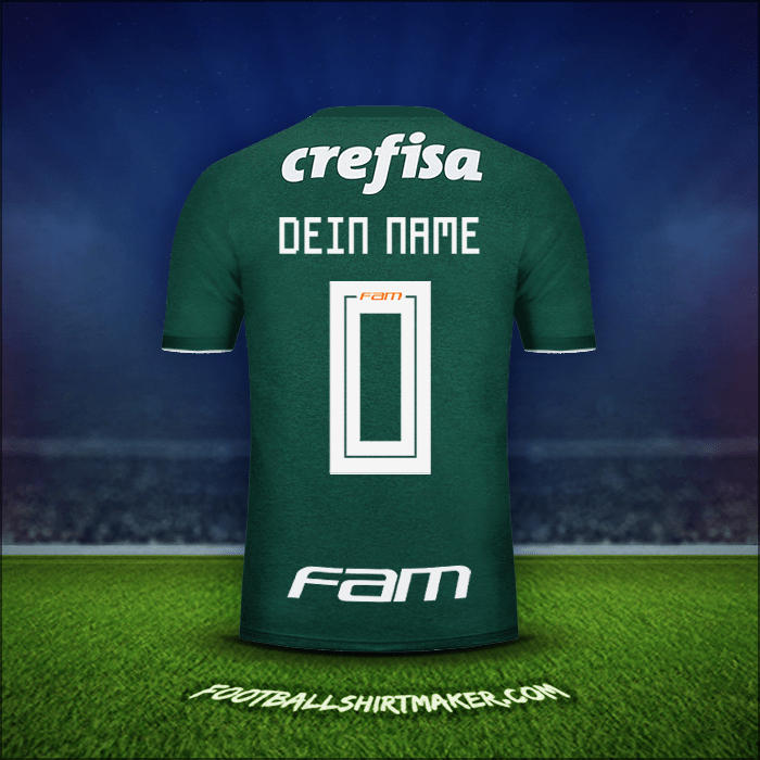 Trikot Palmeiras 2018 -  dein name - 0