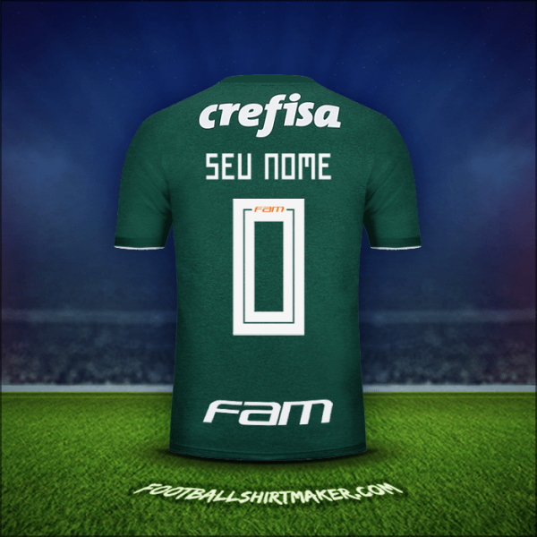 Camisa Palmeiras 2018 -  seu nome - 0