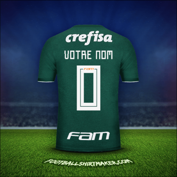 Maillot Palmeiras 2018 -  votre nom - 0