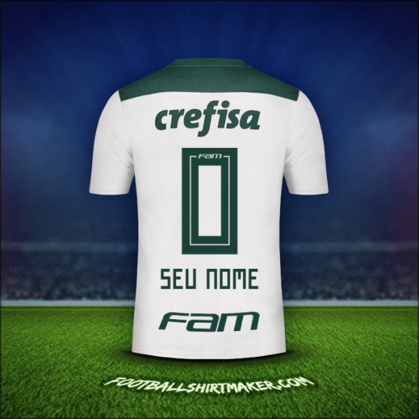 Camisa Palmeiras 2018 Alternativa -  seu nome - 0