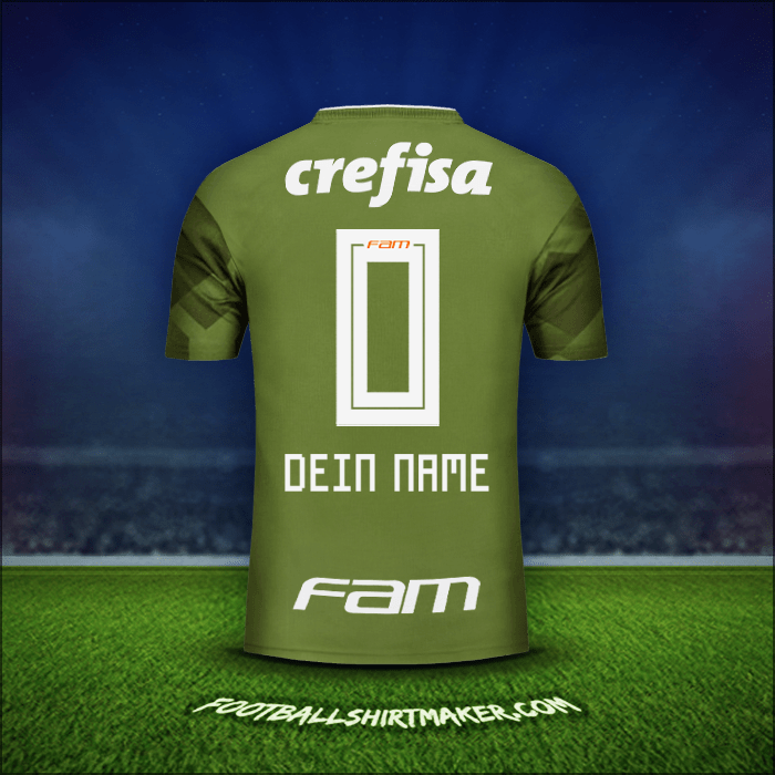 Trikot Palmeiras 2018 Dritte -  dein name - 0