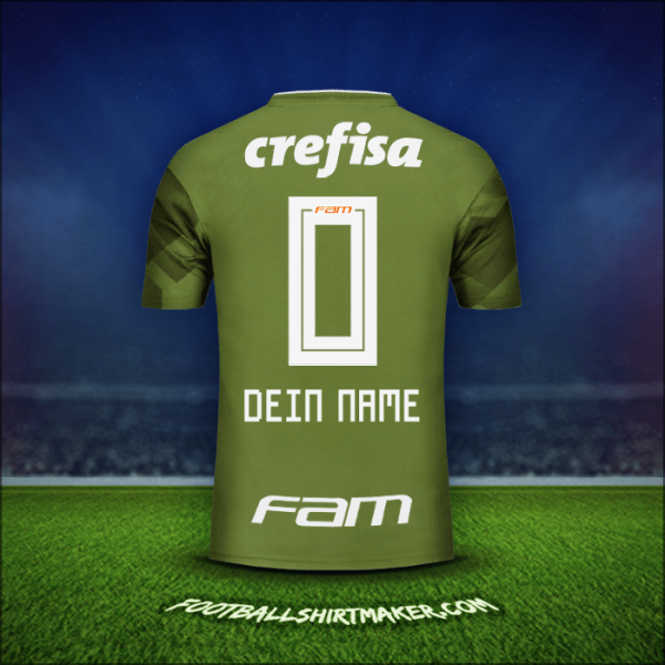 Trikot Palmeiras 2018 Dritte -  dein name - 0