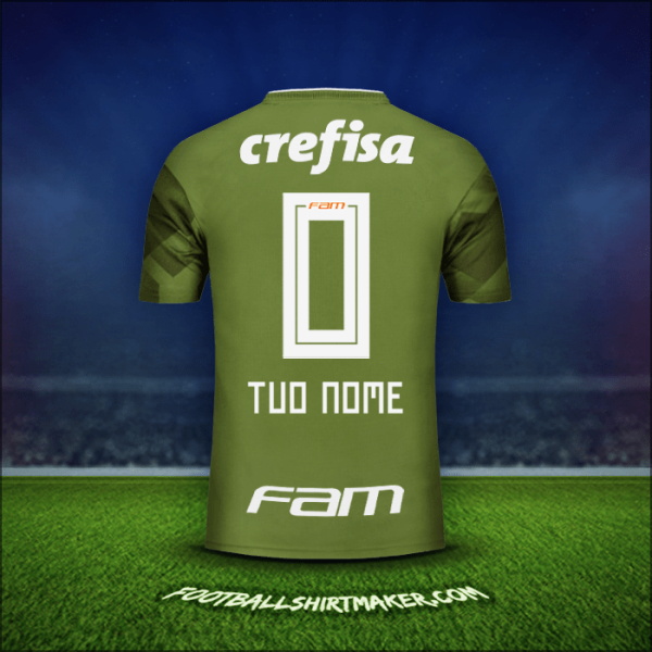 Maglia Palmeiras 2018 Terza -  tuo nome - 0