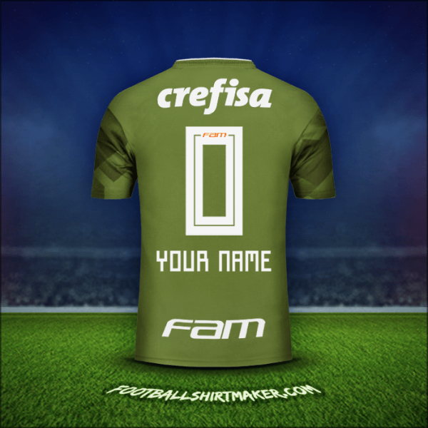 Jersey Palmeiras 2018 Third -  your name - 0