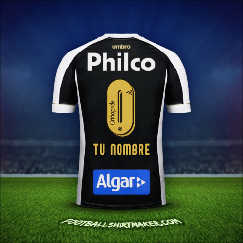 Camiseta Santos FC 2018 Visita -  tu nombre - 0