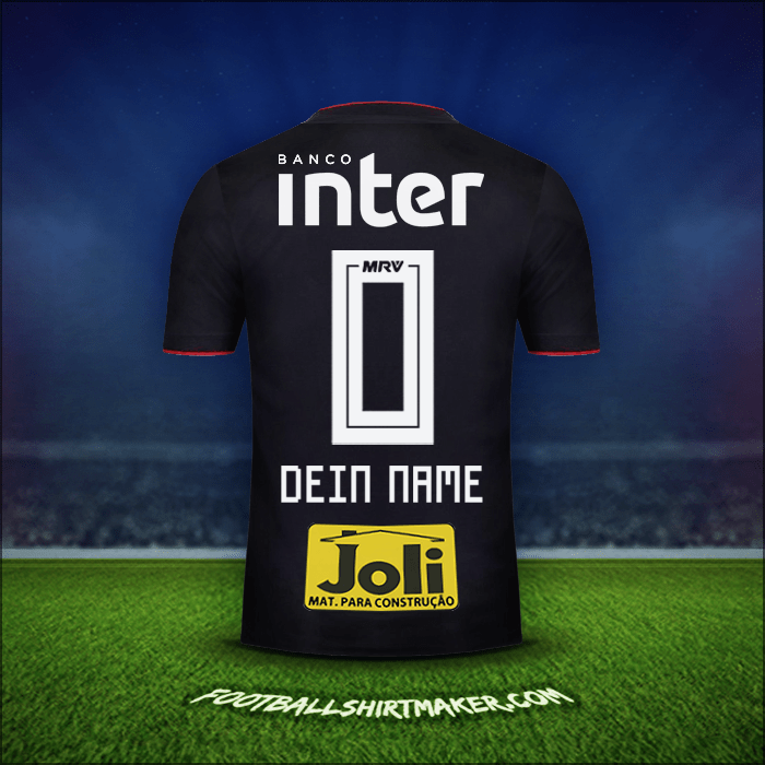 Trikot Sao Paulo FC 2018 Auswärts -  dein name - 0