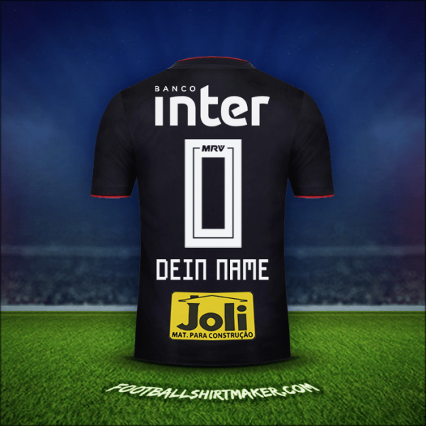 Trikot Sao Paulo FC 2018 Auswärts -  dein name - 0