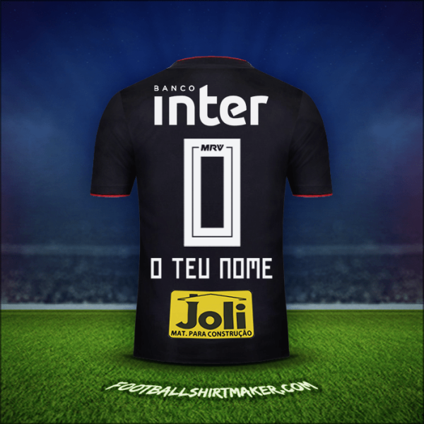 Camisola Sao Paulo FC 2018 Alternativa -  o teu nome - 0