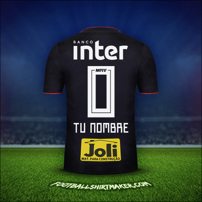 Jersey Sao Paulo FC 2018 Visita -  tu nombre - 0