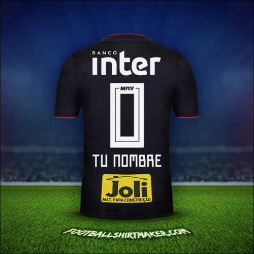 Jersey Sao Paulo FC 2018 Visita -  tu nombre - 0