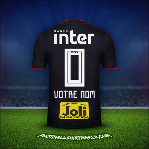 Maillot Sao Paulo FC 2018 Extérieur -  votre nom - 0