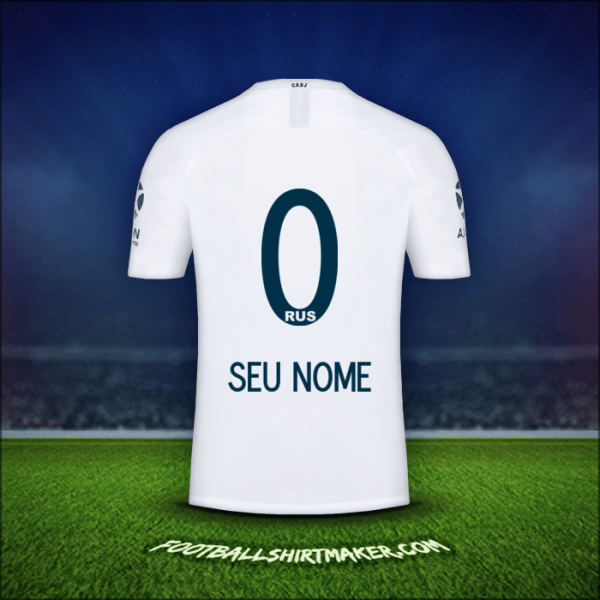 Camisa Boca Juniors 2018/19 Alternativa -  seu nome - 0