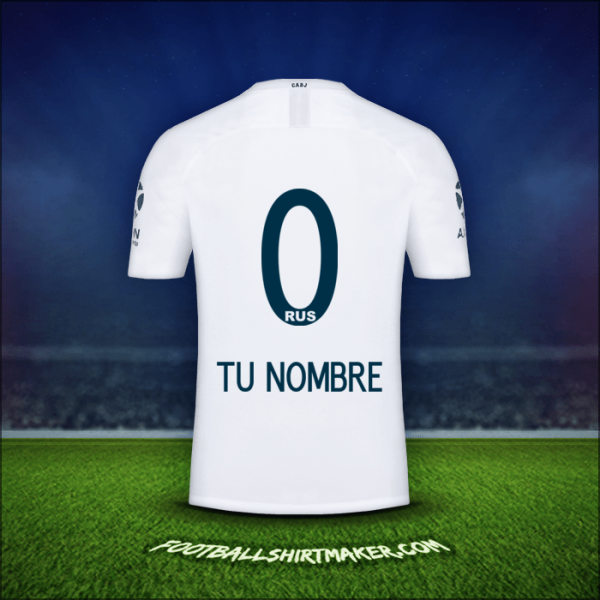 Camiseta Boca Juniors 2018/19 Visita -  tu nombre - 0