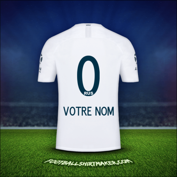 Maillot Boca Juniors 2018/19 Extérieur -  votre nom - 0