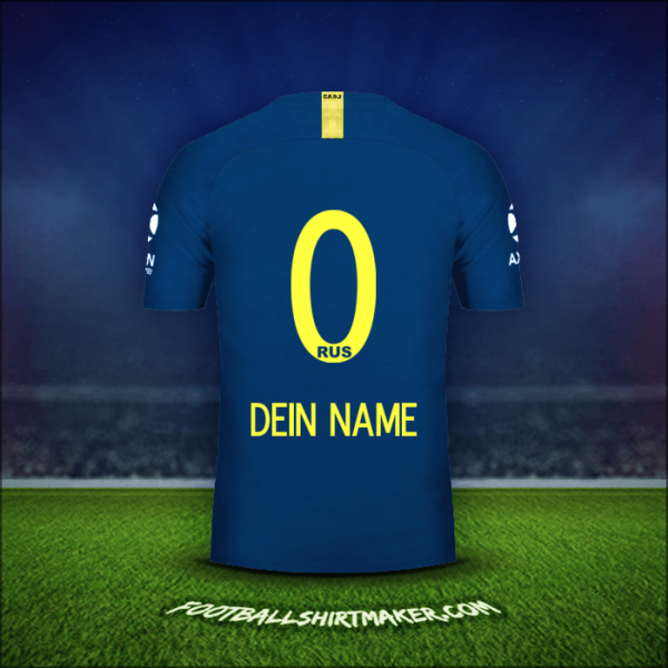 Trikot Boca Juniors 2018/19 -  dein name - 0
