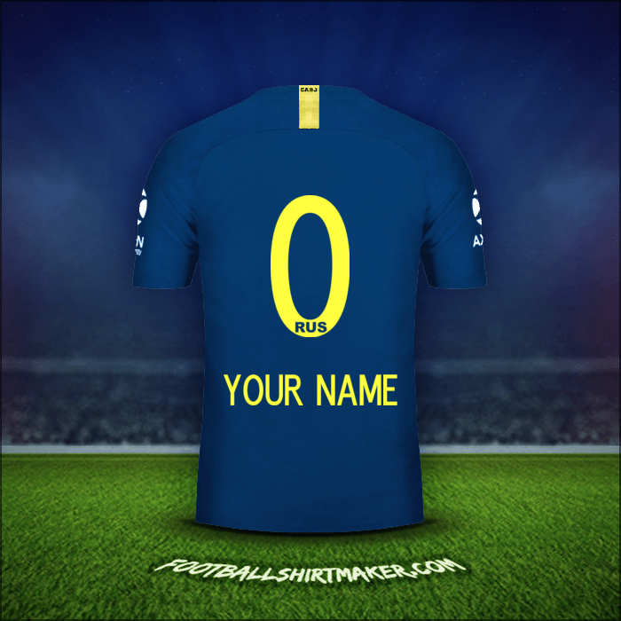 Jersey Boca Juniors 2018/19 -  your name - 0