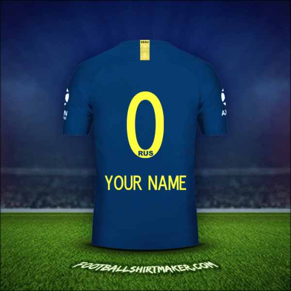 Jersey Boca Juniors 2018/19 -  your name - 0