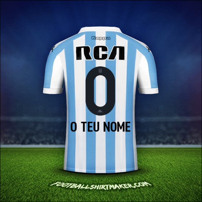 Camisola Racing Club 2018 -  o teu nome - 0