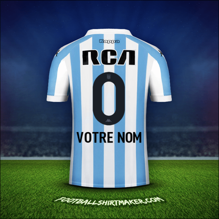 Maillot Racing Club 2018 -  votre nom - 0