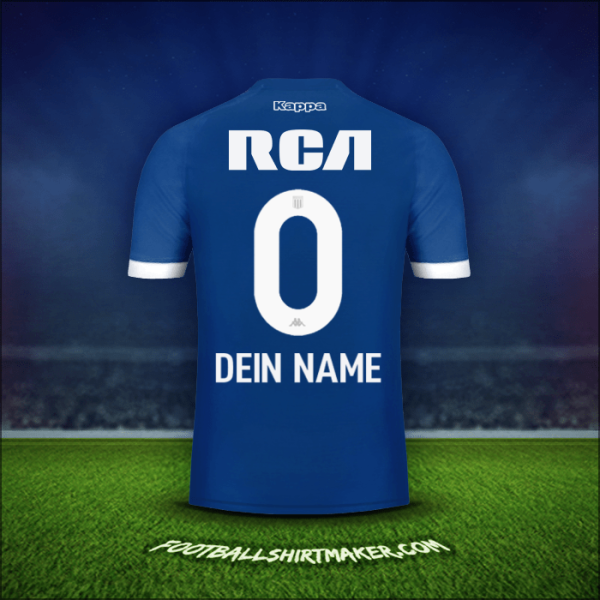 Trikot Racing Club 2018 Auswärts -  dein name - 0