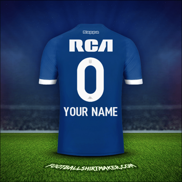 Jersey Racing Club 2018 Away -  your name - 0
