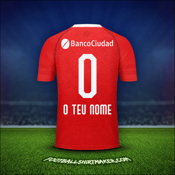 Camisola Independiente 2018/19 -  o teu nome - 0