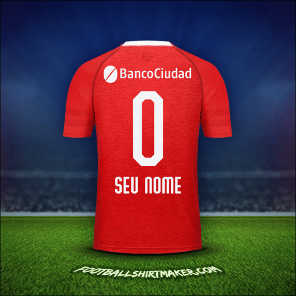 Camisa Independiente 2018/19 -  seu nome - 0