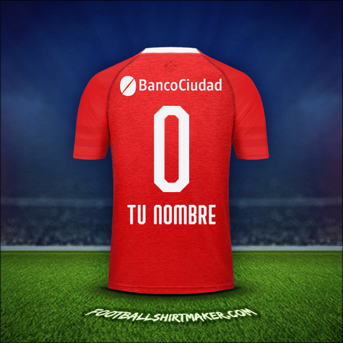 Jersey Independiente 2018/19 -  tu nombre - 0