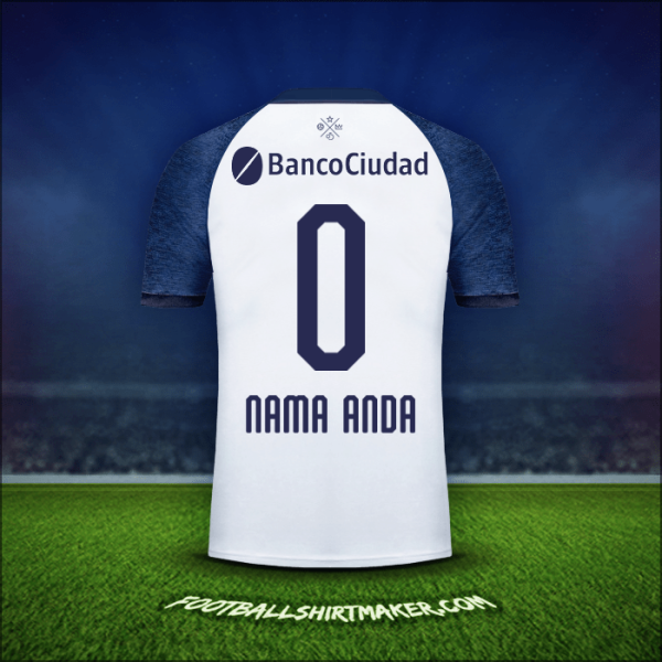 Jersey Independiente 2018/19 Alternatif -  nama anda - 0