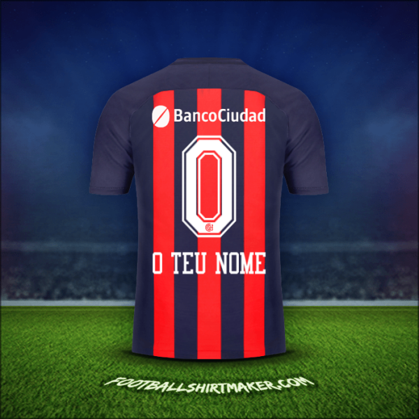 Camisola San Lorenzo 2018 -  o teu nome - 0