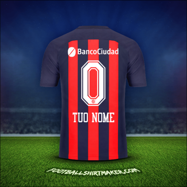 Maglia San Lorenzo 2018 -  tuo nome - 0