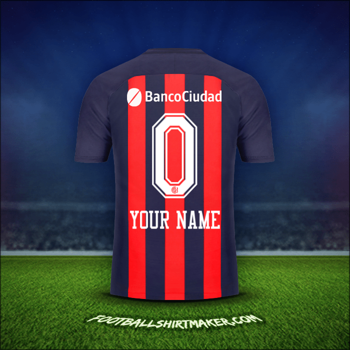 Shirt San Lorenzo 2018 -  your name - 0