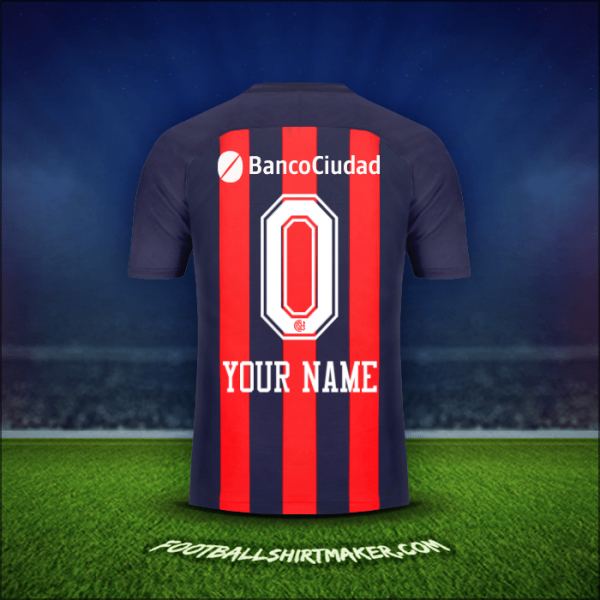 Shirt San Lorenzo 2018 -  your name - 0