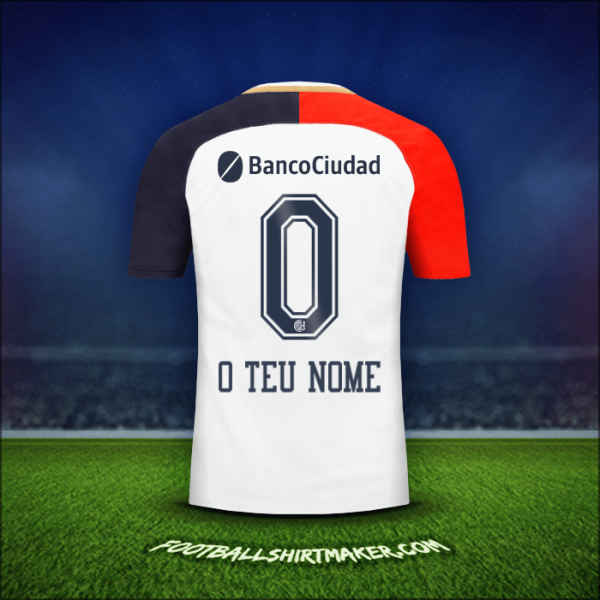 Camisola San Lorenzo 2018 Alternativa -  o teu nome - 0
