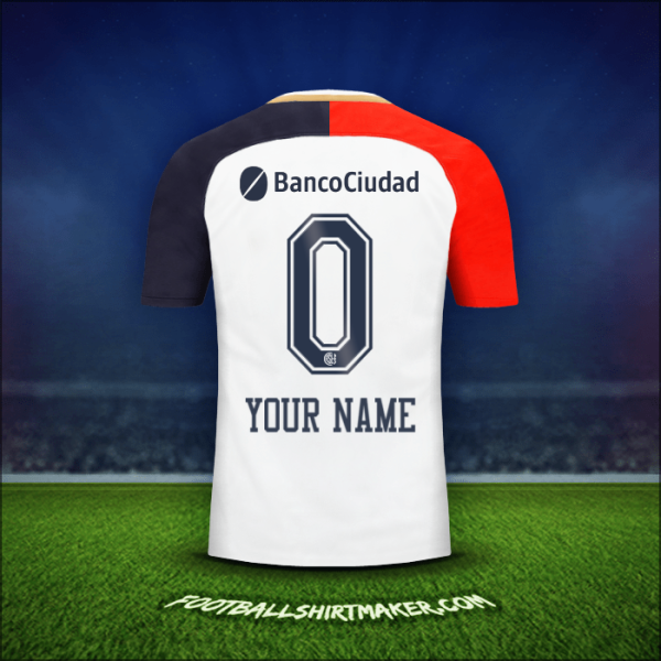 Jersey San Lorenzo 2018 Away -  your name - 0
